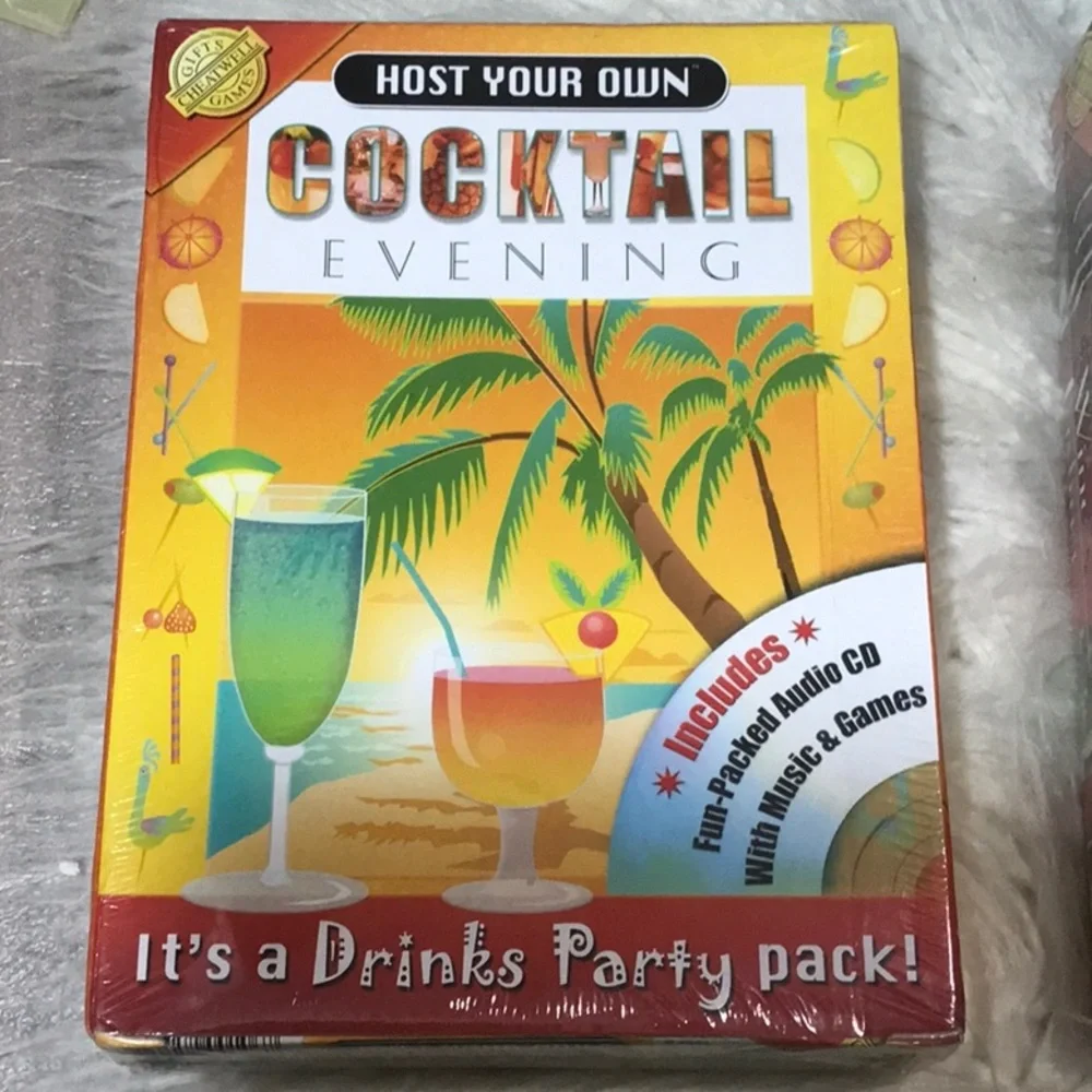 New factory sealed 4 games HOST YOUR OWN PARTIES Themes Murder Mystery